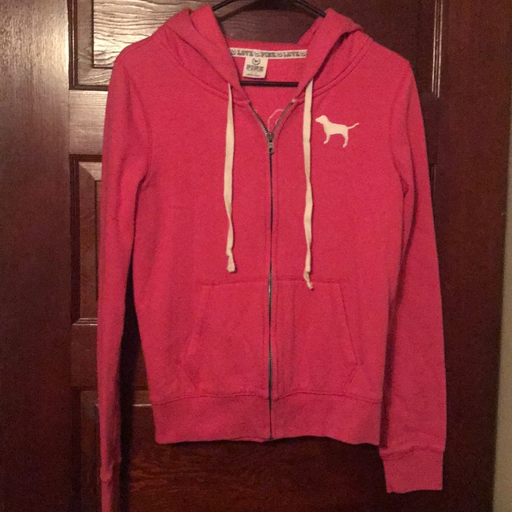 Victoria’s Secret Pink zip up hoodie